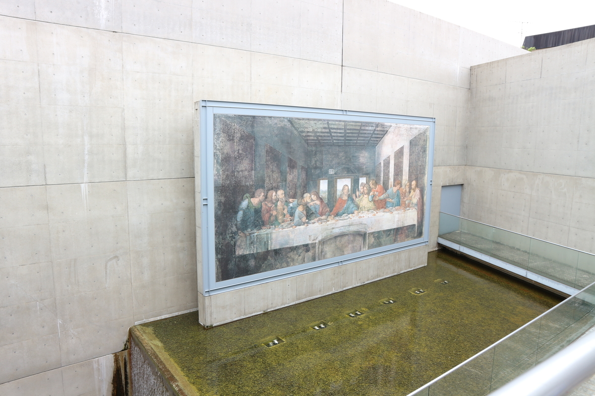 陶板絵画 京都府立陶板名画の庭：安藤忠雄の建築美を堪能