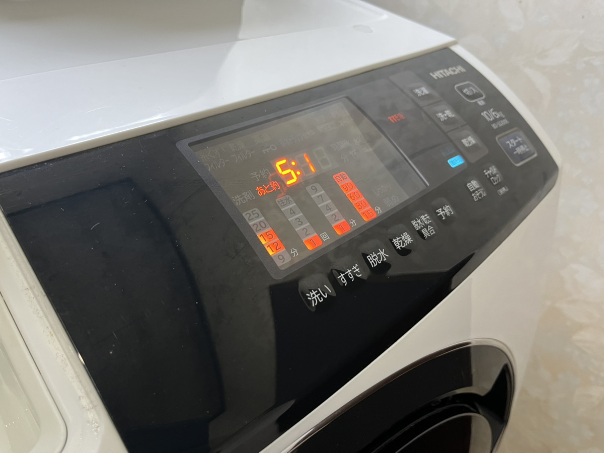 憧れの【ドラム式洗濯乾燥機】を買いました！日立BDｰSG100E - あ.い.さ 
