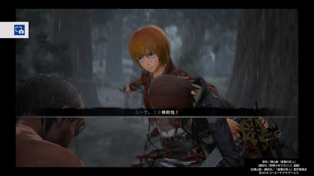 進撃の巨人２ Ps4版 やってみた感想 レビュー とスクショ集と動画など 伝伝即飽