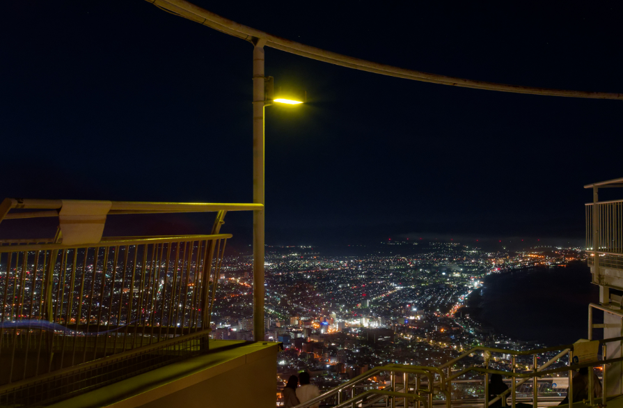 【函館車中泊旅】昼・夜・朝で表情を変える函館山　絶景フルコース