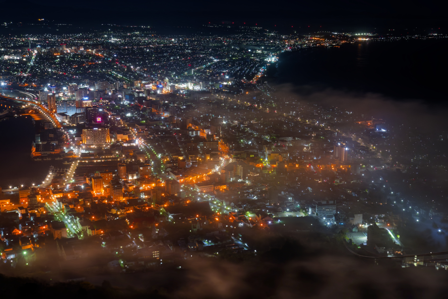【函館車中泊旅】昼・夜・朝で表情を変える函館山　絶景フルコース