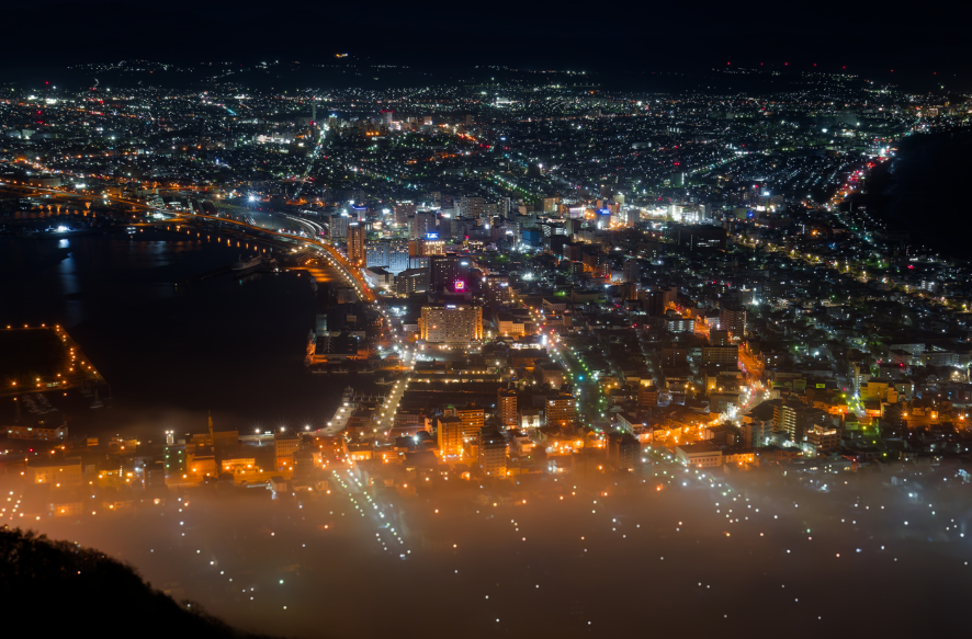 【函館車中泊旅】昼・夜・朝で表情を変える函館山　絶景フルコース