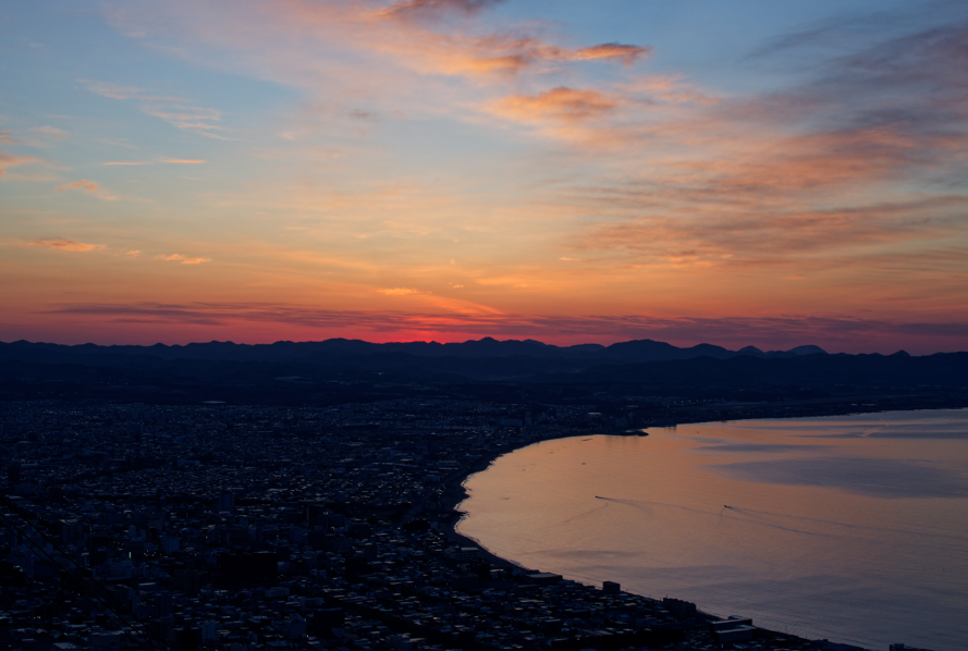 【函館車中泊旅】昼・夜・朝で表情を変える函館山　絶景フルコース