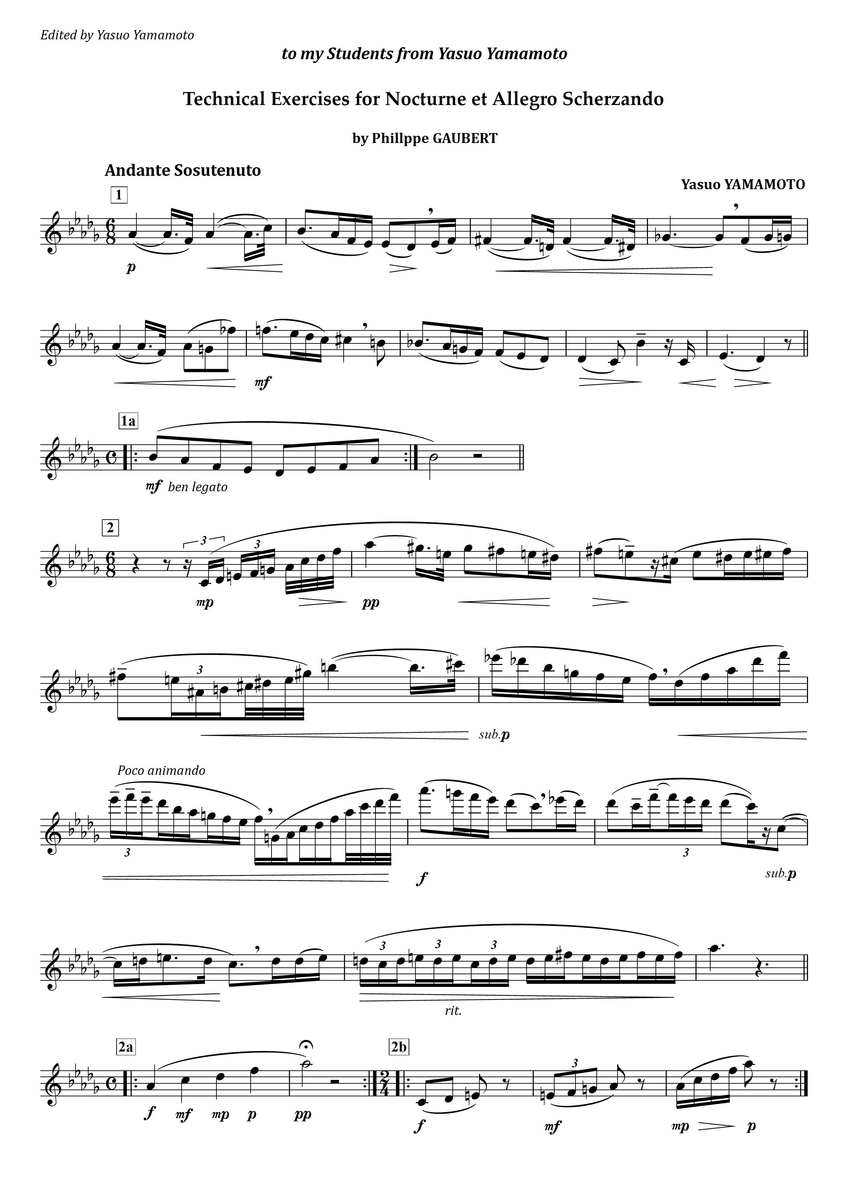 楽譜　F. J. ハイドン作曲　「PRESTO SCHERZANDO」 フルート 楽譜 F. J. ハイドン作曲 「PRESTO SCHERZANDO」 フルート