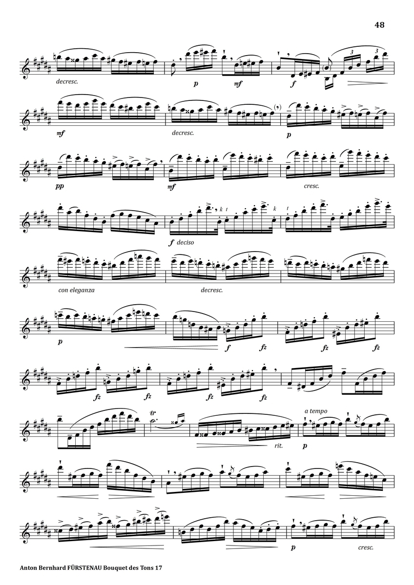 24 ETUDES DANS LES TONS MAJEURS ET MINEURS POUR LA FLUTE OP 21 - Pick