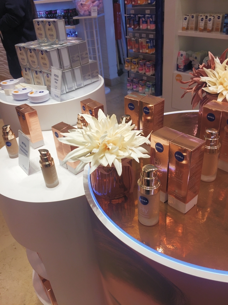 ニベアハウス ハンブルク 化粧品コーナー