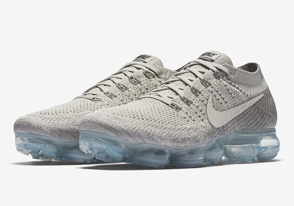 vapormax flyknit light grey