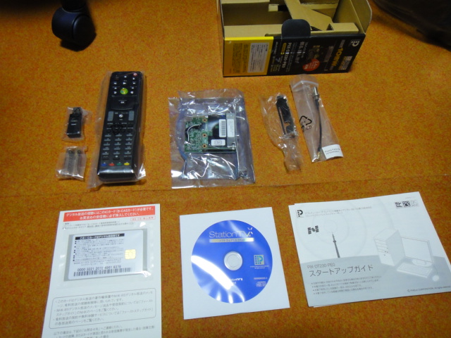 自作PCに地デジチューナー、ピクセラのPIX-DT230-PE0 を取り付け