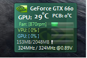 グラフィックボードの温度を監視するガジェットを入れてみた！（GPU Observer） - たまに乗るバイク乗りの日常ブログ