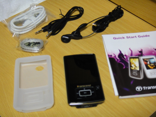 Transcend MP3プレーヤー T.sonic MP870 8GB ブラック」を買いました
