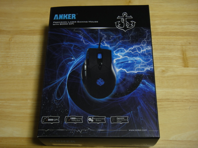 xim4本体付属品完備、Ankerマウス8000dpi付属品完備 マウスの買い替え。 「Anker レーザープレシジョン・ゲーミング