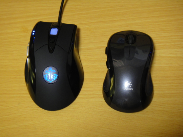 マウスの買い替え。 「Anker レーザープレシジョン・ゲーミング