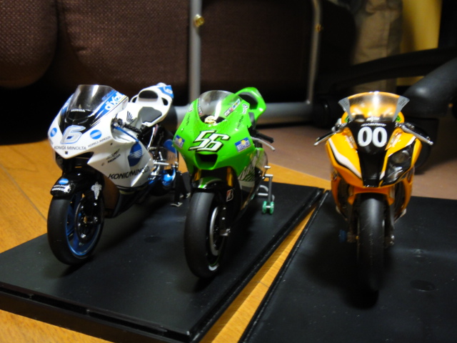 プラモ作成 「エヴァRT零号機 ZX-10R 2012 」 その10 完成