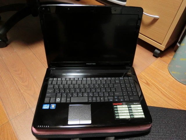 フロンティア　モバイルノートパソコン レンタル] FRONTIER(フロンティア) ゲーミングノートパソコン