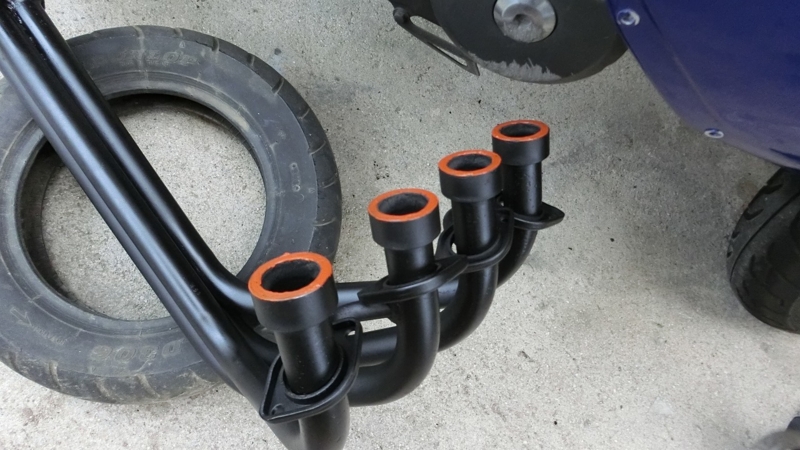 Cbr250rrのエキパイを塗装してみた たまに乗るバイク乗りの日常ブログ