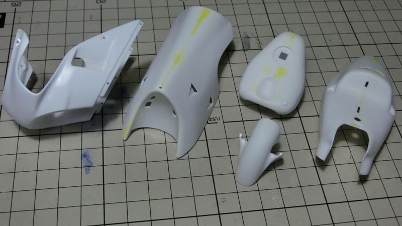1/12 HONDA NSR500 (1989 WGPチャンピオン) 製作記 その04