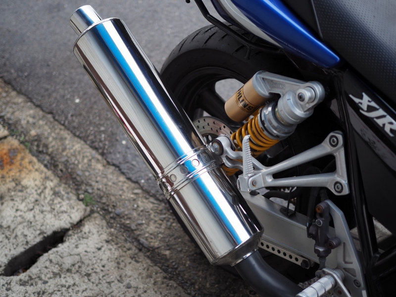 XJR1300用エキパイ XJR400につけてました