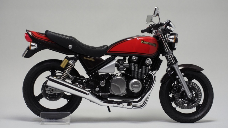バイク プラモデル アオシマ 俺のマシン ゼファー zephyr 1/12 風林 俺