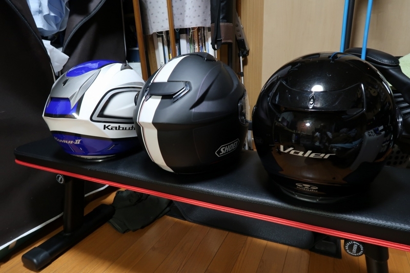初めてのSHOEIヘルメット。 「GT-Air WANDERER TC-5」 - たまに乗る