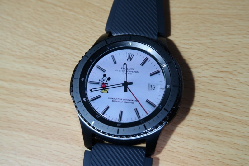 Galaxy Gear S3 Frontier で Facer アプリを使ってみた たまに乗るバイク乗りの日常ブログ Galaxy Gear S3 Frontier で Facer アプリを使ってみた たまに乗るバイク乗りの日常ブログ