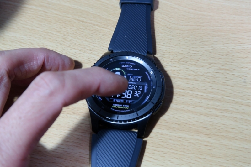 Galaxy Gear S3 Frontier で Facer アプリを使ってみた たまに乗るバイク乗りの日常ブログ