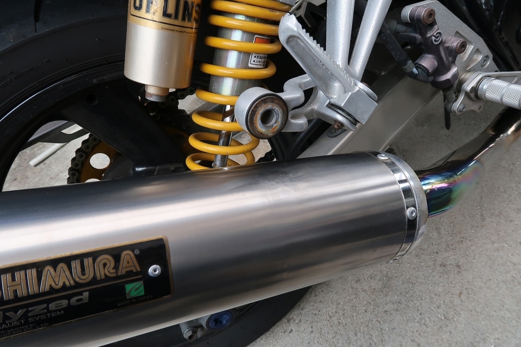 Xjr400rのサイレンサーバンドを交換 たまに乗るバイク乗りの日常ブログ