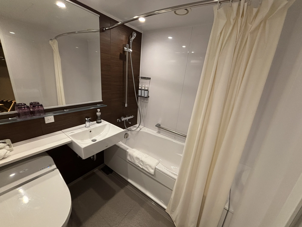 ホテルJALシティ羽田東京のバスルーム