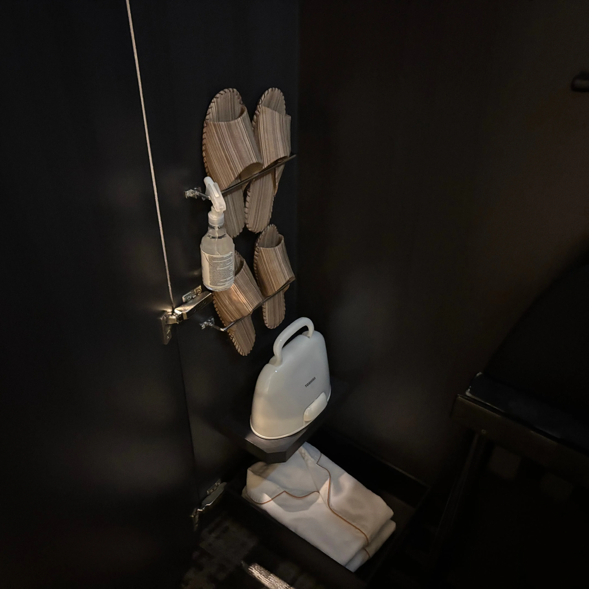 クローゼットのアメニティ