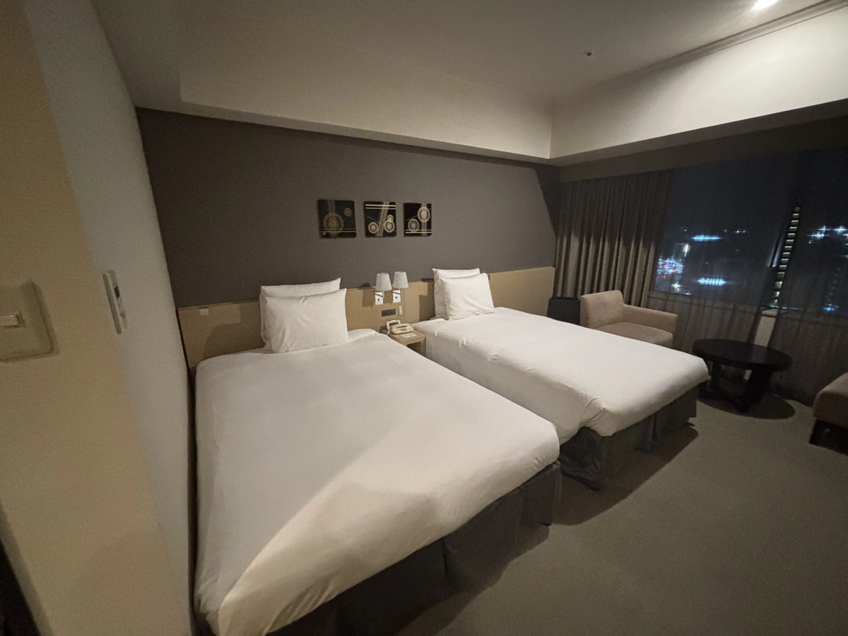 ANAクラウンプラザホテル金沢のスーペリアツインのお部屋