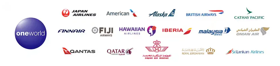 oneworldの加盟航空会社の一覧