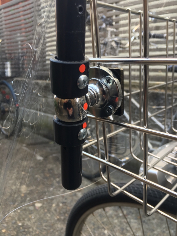 自転車 雨よけ シールド コロポックル