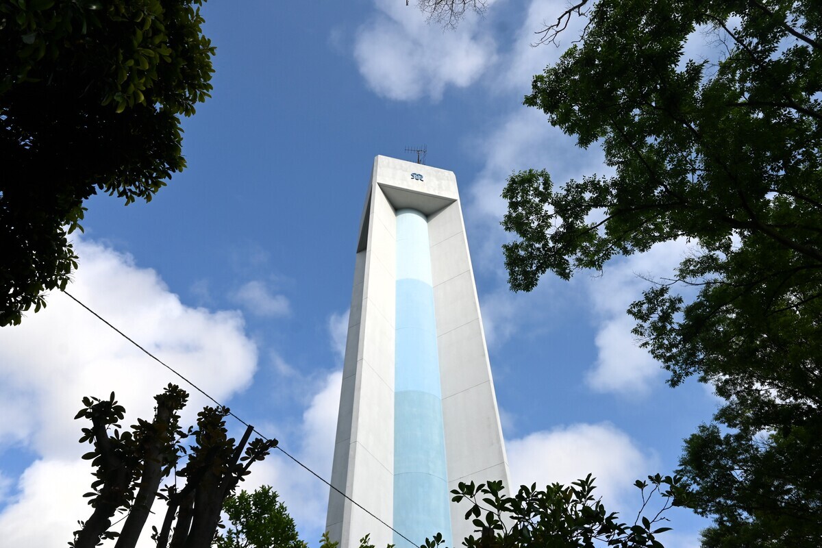 大庭団地給水塔（神奈川県藤沢市） - ヨンナナサン日記