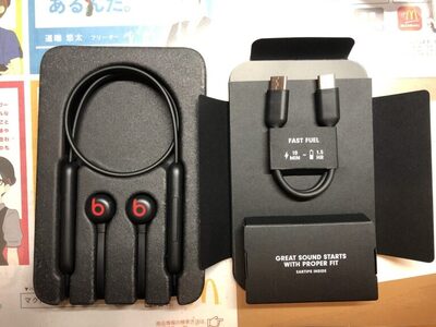 BEATS FLEX ワイヤレスイヤホン ブラック 試用だけ Beats Flexを使って