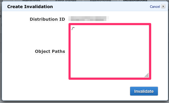 Cloudfrontのキャッシュをすぐにクリアする方法 あるseのつぶやき 改