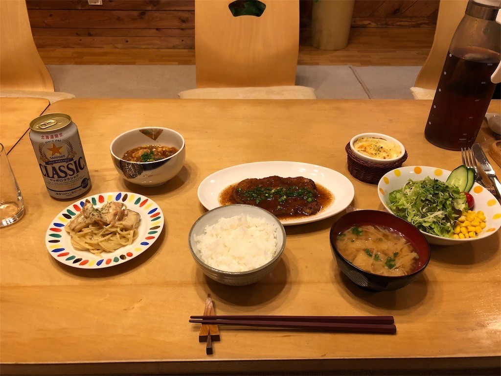 セキレイ館の夕食