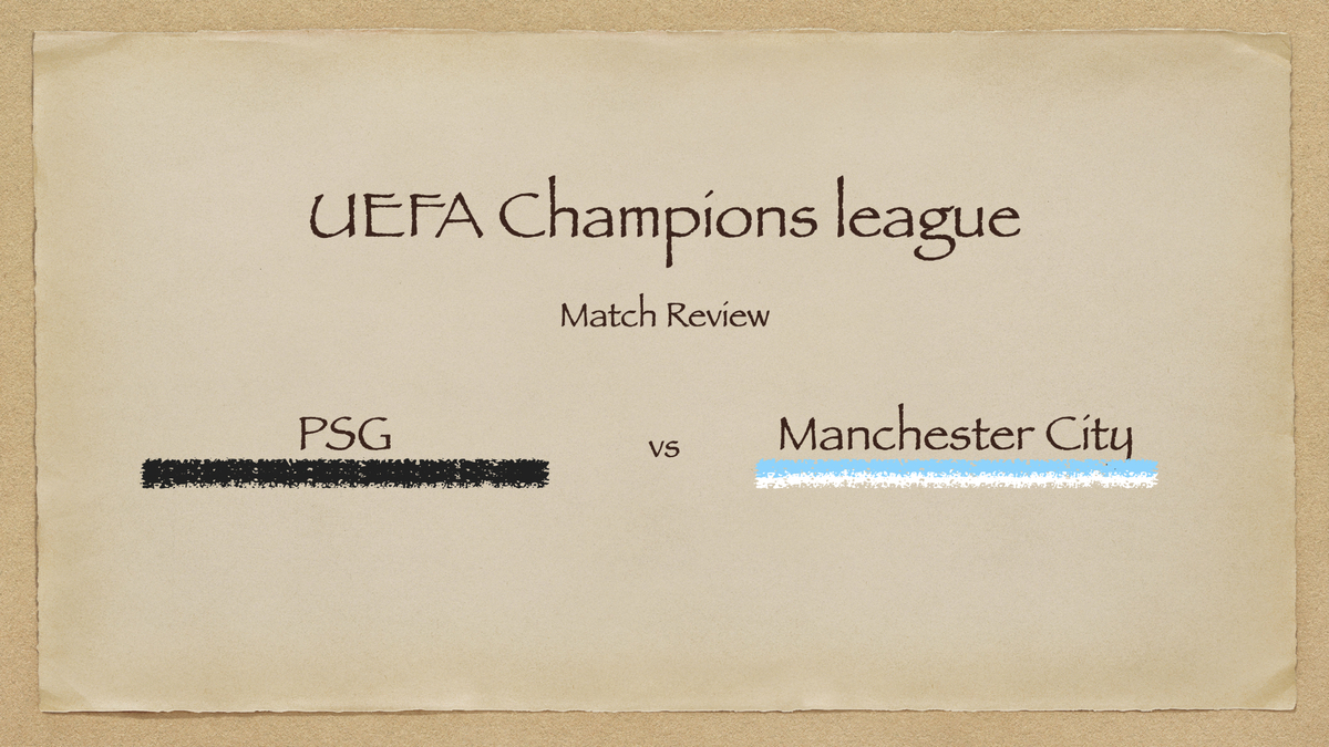 ペップ 簡潔かつ的確な修正 Ucl セミファイナル Psg マンチェスター C サッカー戦術分析 Footballのハナシ ペップ 簡潔かつ的確な修正 Ucl セミファイナル Psg マンチェスター C サッカー戦術分析 Footballのハナシ