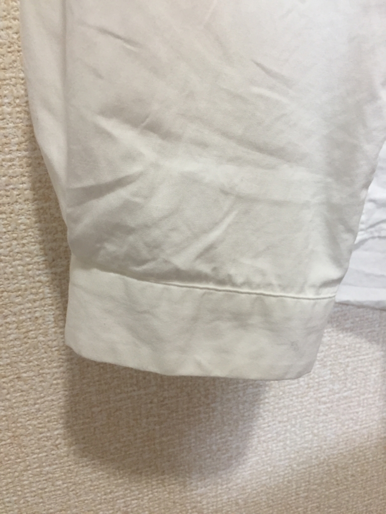 f:id:footmuji:20171126164749j:plain リラックスムード漂う完璧な白シャツ DIGAWEL STANDARD SHIRT