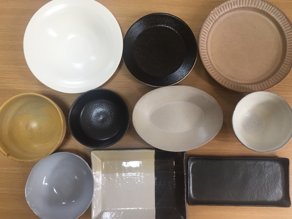 f:id:footmuji:20180609145340j:plain 笠間焼・益子焼・瀬戸焼