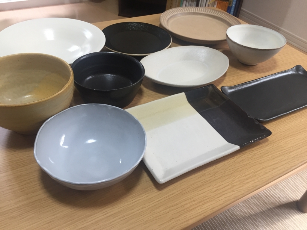 f:id:footmuji:20180609152422j:plain 笠間焼・益子焼・瀬戸焼