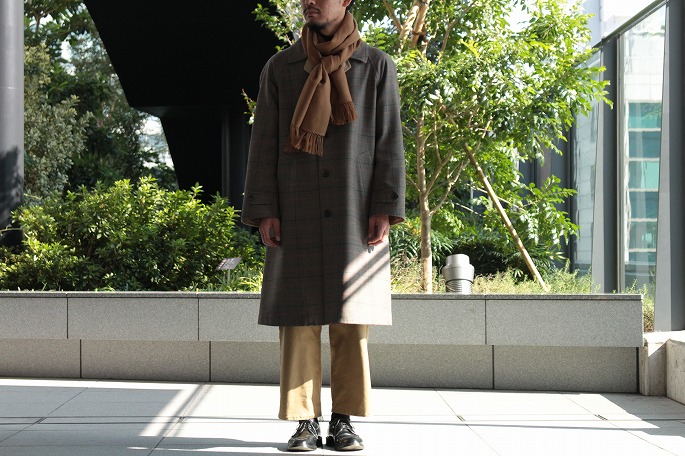 f:id:footmuji:20181206201332j:plain ザ・イノウエブラザーズのストール(NON BRUSHED STOLE)