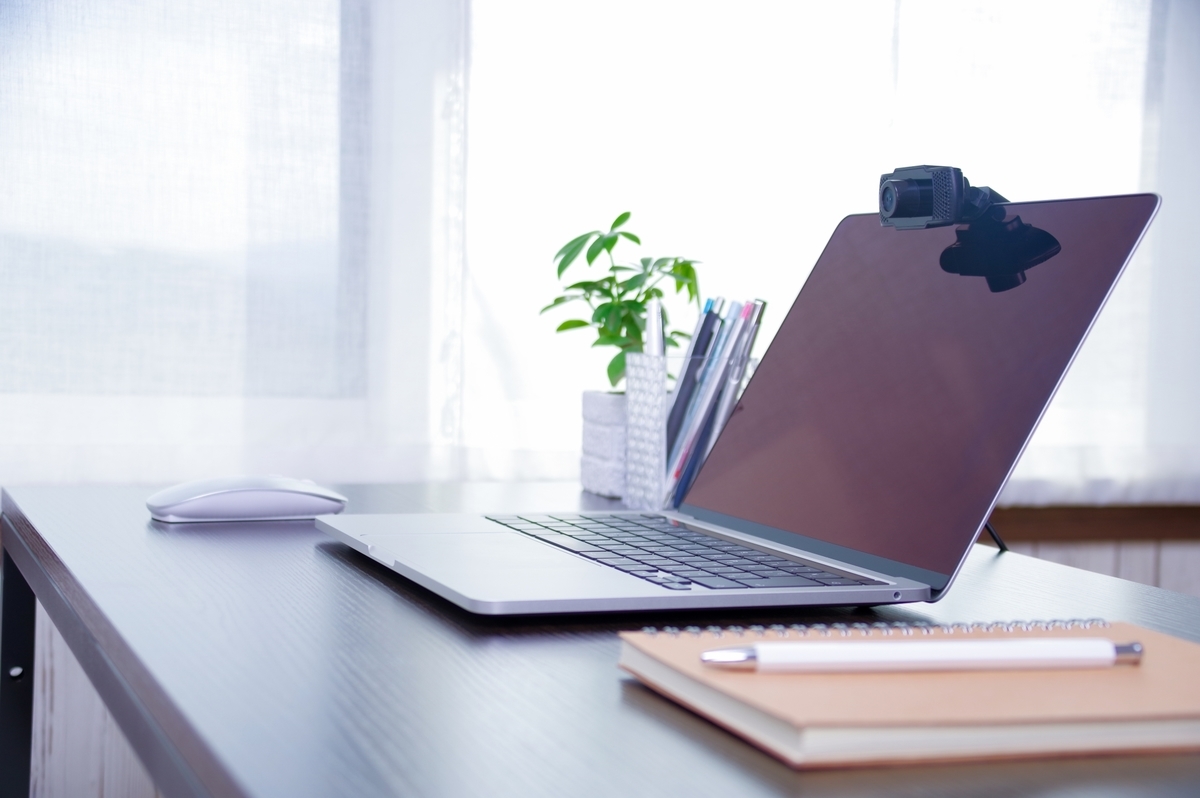 パソコンとwebカメラ