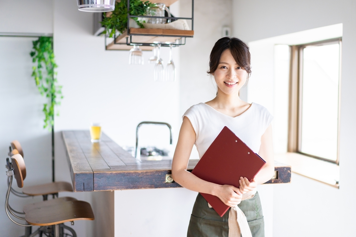 飲食店の女性スタッフ