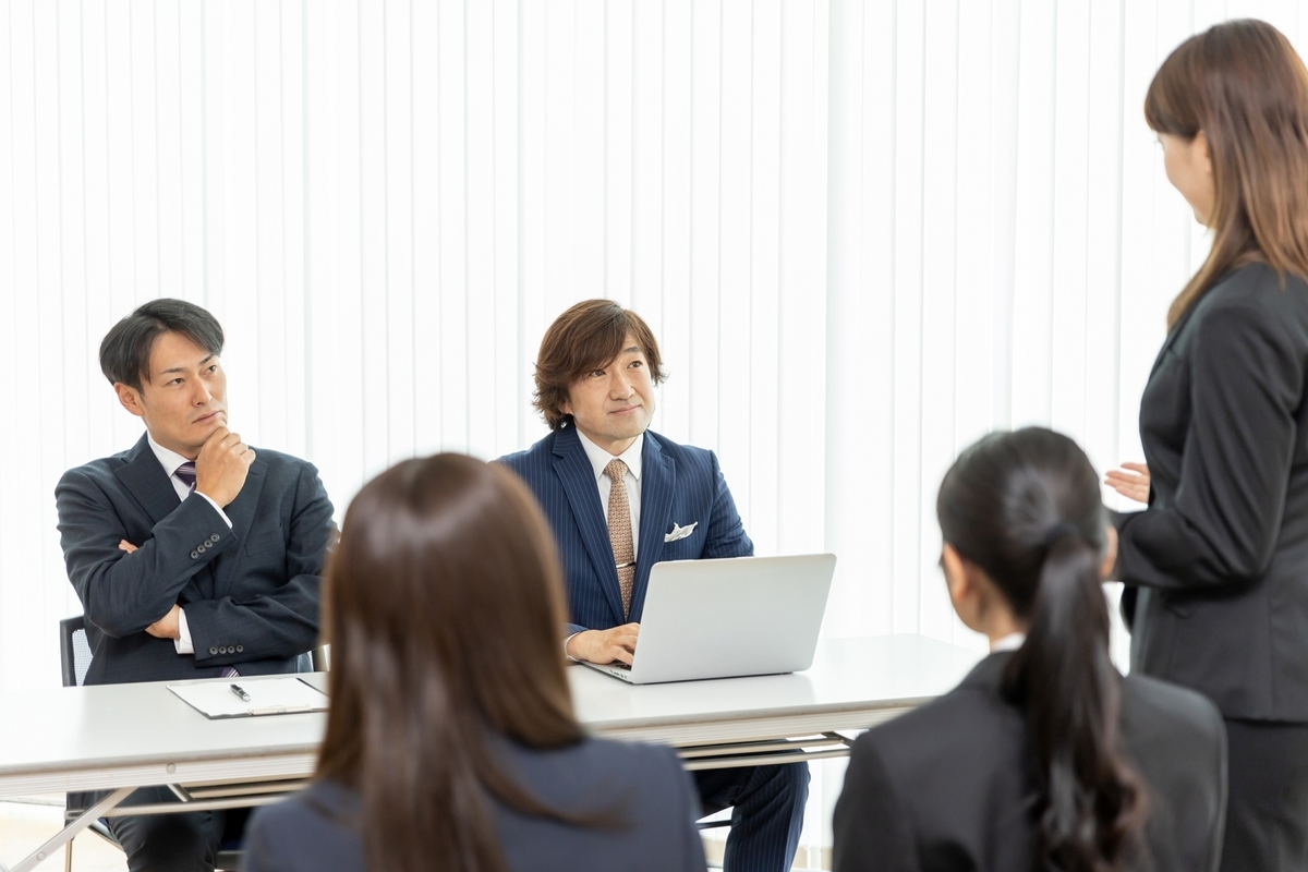 面接の風景