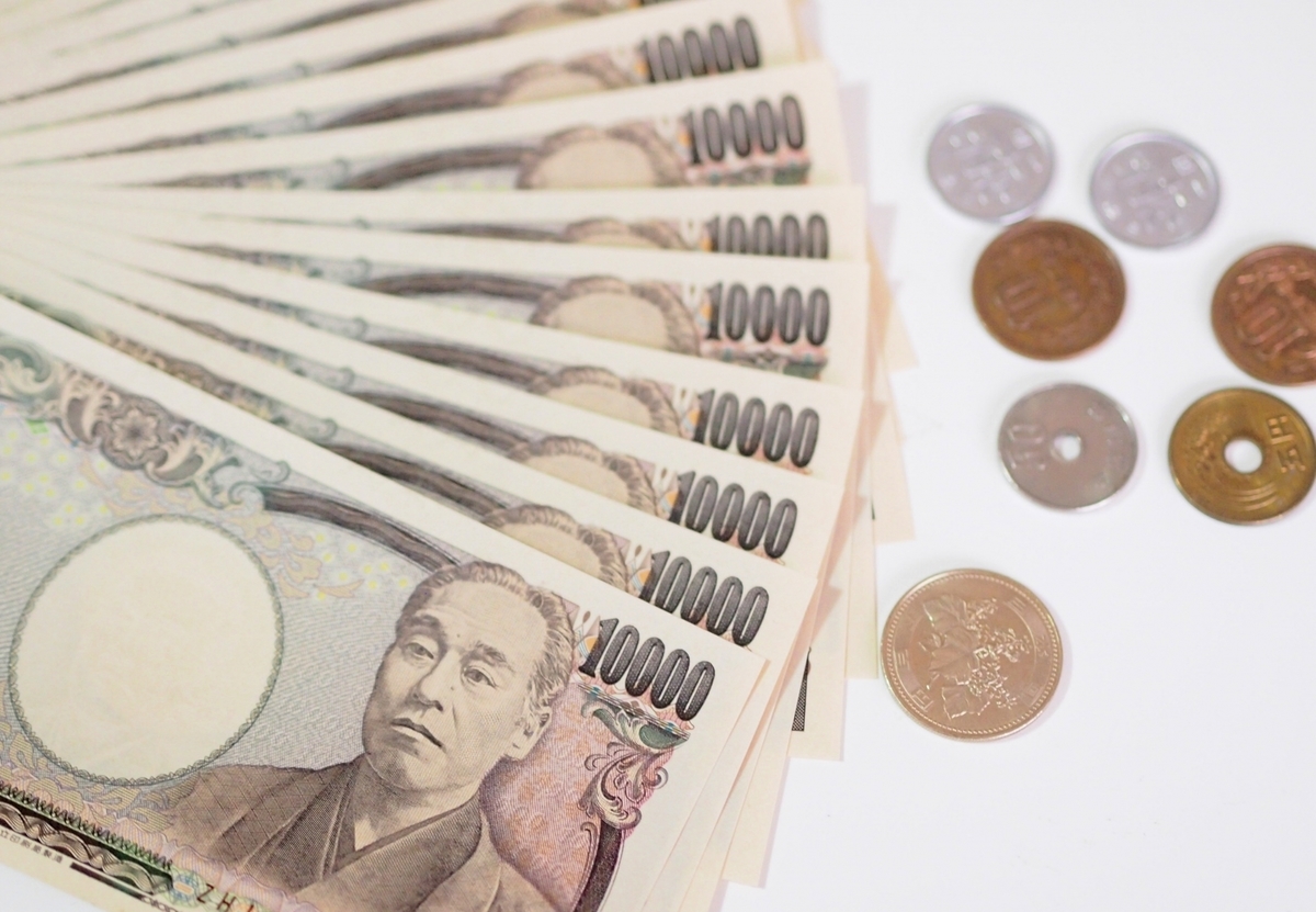 お札と小銭