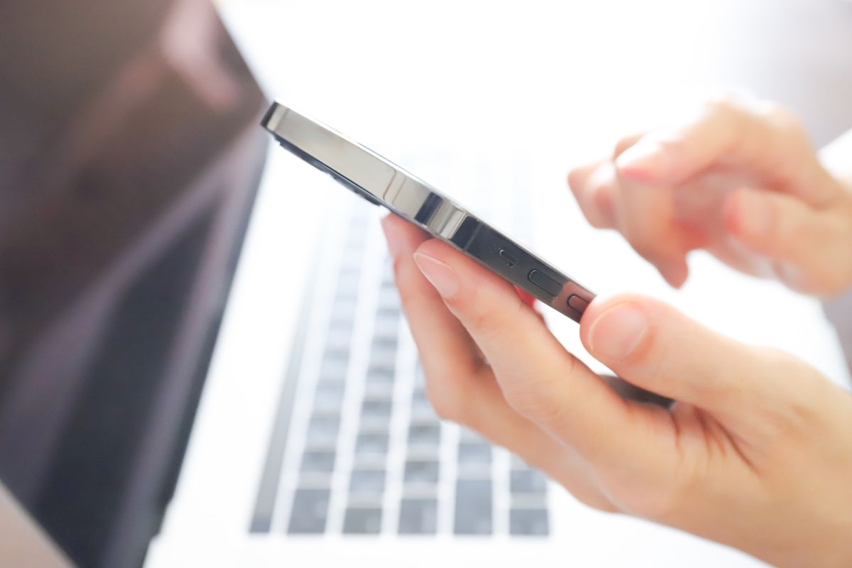 パソコンとスマホ