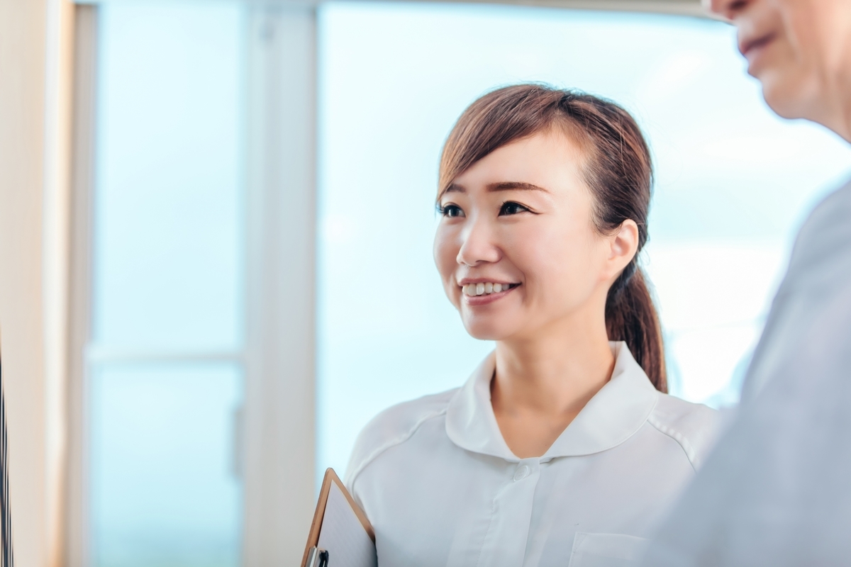 介護士の女性