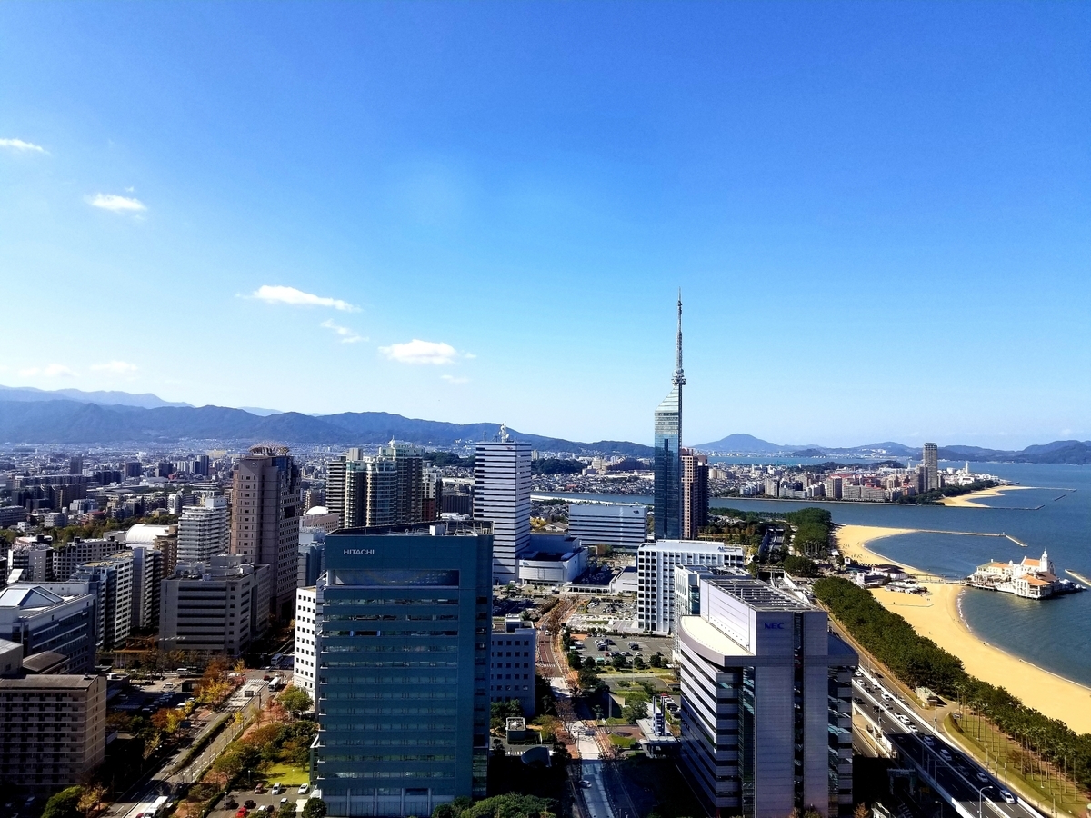 高層ビルから見た景色