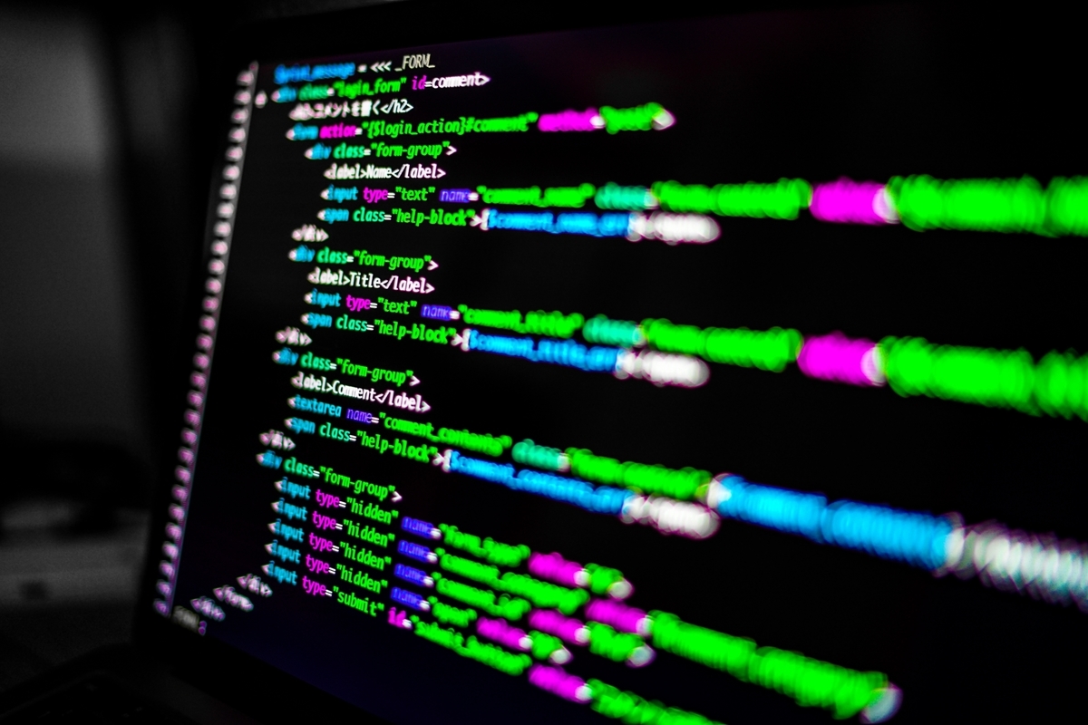 プログラミングの画面