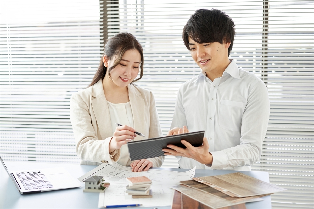 内装の打ち合わせ