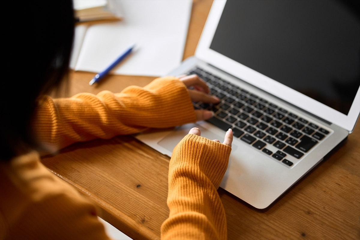 パソコンで勉強する